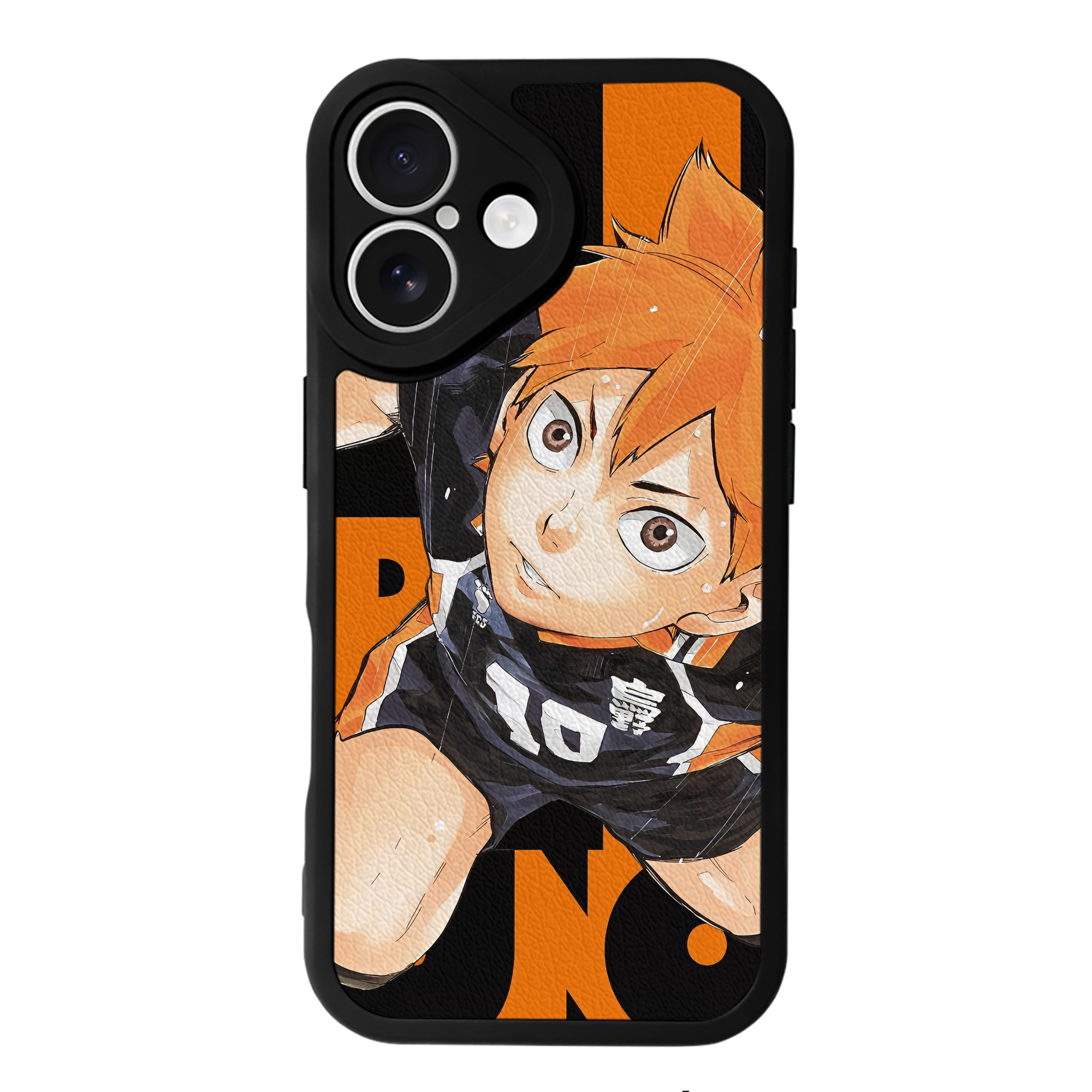（画像用） ハイキュー!! Haikyu!! 【iPhone 16シリーズ対応】シリコンスマホケース（レザー調） 材質：シリコン